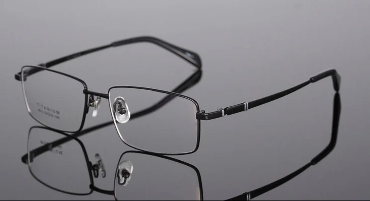Ultralight Glasses Full-rim Titanium Eyeglass Frames for Men Women Spectacles